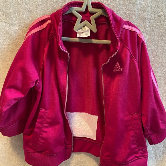 Girls’ Adidas Track Jacket - Picture 7 of 9